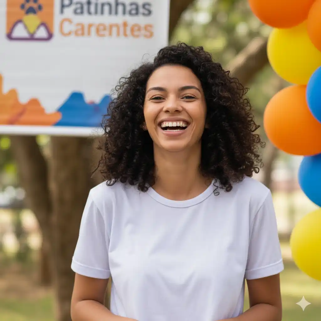 Foto da voluntária Juliana Lima